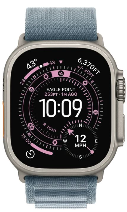 Ремешок Apple для Apple Watch 49mm Alpine Loop L MFTK4ZM/A Light Blue