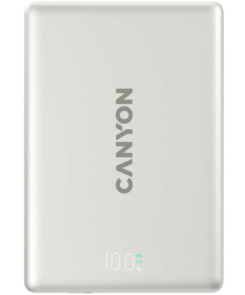 Внешний аккумулятор Canyon OnPower 500 PD20W CNS-CPB500G 5000 мАч Star Grey купить,NaN