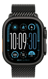 Ремешок Apple для Apple Watch 49mm Milanese Loop L MGHU4ZM/A Black