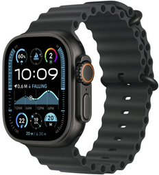 Ремешок Apple для Apple Watch 49mm Ocean Band MYPD3ZM/A Black