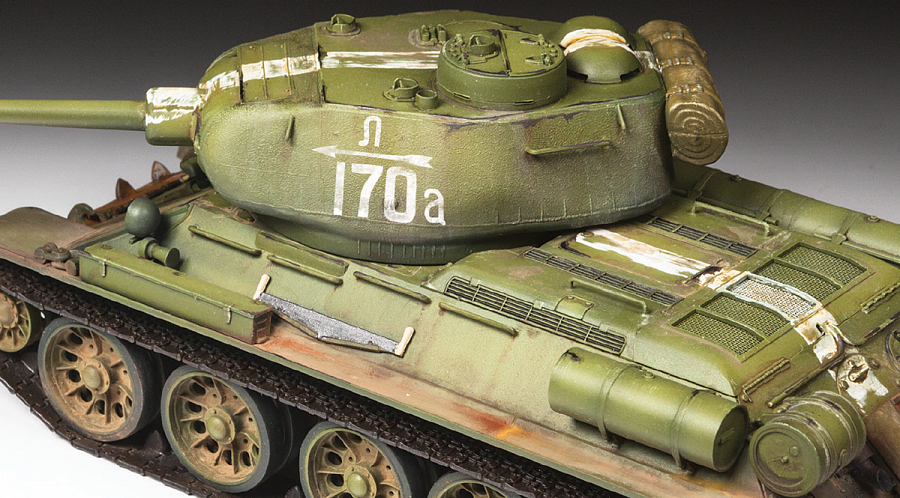 Советский средний танк Звезда Т-34/85 образец 1944 купить,NaN