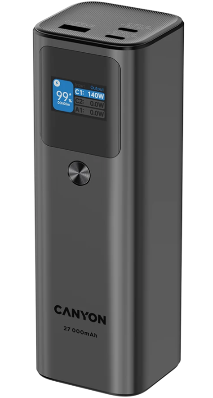Внешний аккумулятор Canyon PB-2010 CNE-CPB2010DG 27000 мАч Dark Grey купить,NaN
