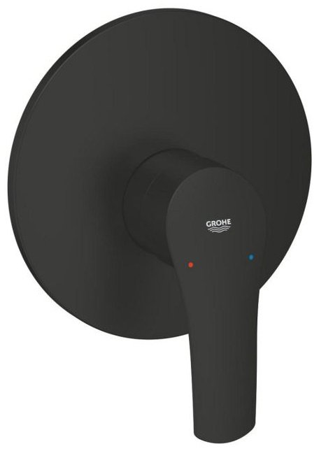 Смеситель для душа Grohe Eurosmart 194512433, латунь, цвет черный купить,NaN
