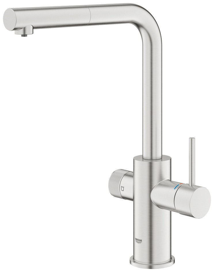 Смеситель для раковины (умывальника) Grohe 30590DC0 Blue Pure Minta, однозахватный купить,NaN