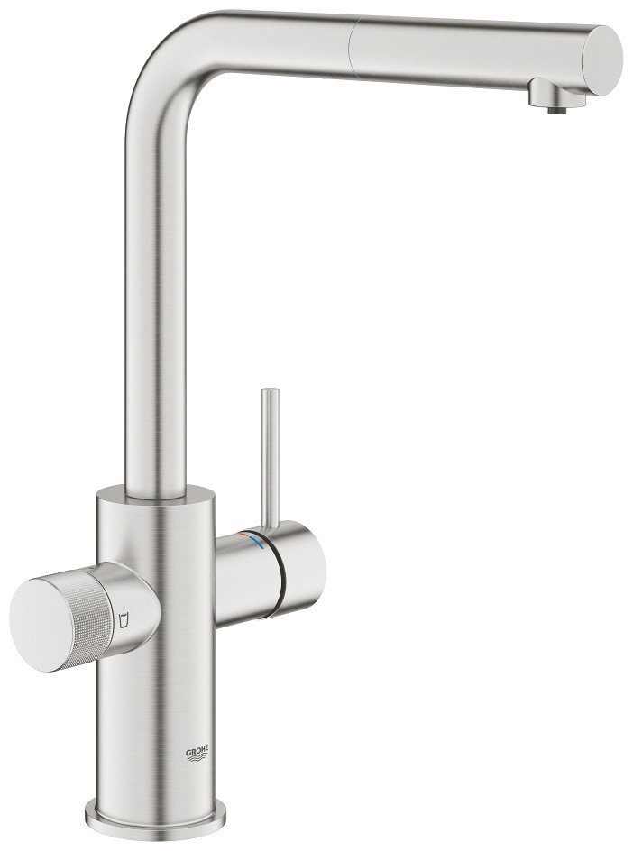 Смеситель для раковины (умывальника) Grohe 30590DC0 Blue Pure Minta, однозахватный купить,NaN