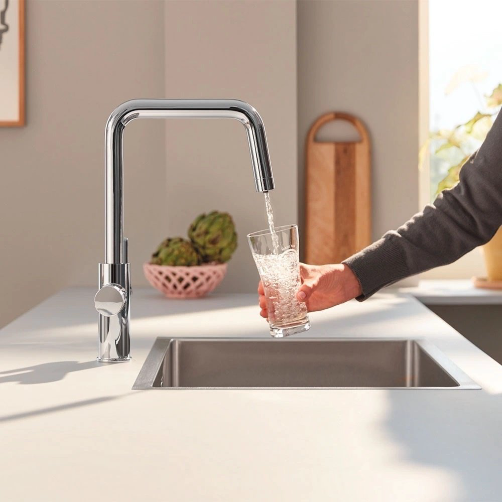 Смеситель для кухни Grohe 30583000, латунь, цвет хром купить,NaN