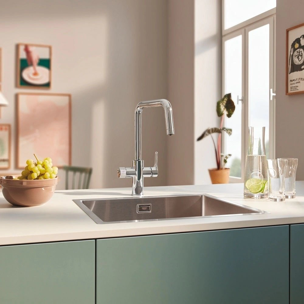 Смеситель для кухни Grohe 30583000, латунь, цвет хром купить,NaN