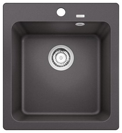 Кухонная мойка Blanco Naya 45 51х46.5х20 см, искусственный камень, тон темная скала купить,NaN