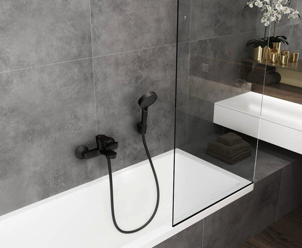 Смеситель для ванны HansGrohe Vernis Blend 71440670, однозахватный - ForteMarket Смеситель для ванны HansGrohe Vernis Blend 71440670, однозахватный купить,139222