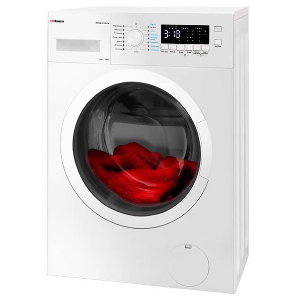Стиральная машина Hansa WHN6101D1W белая купить,NaN