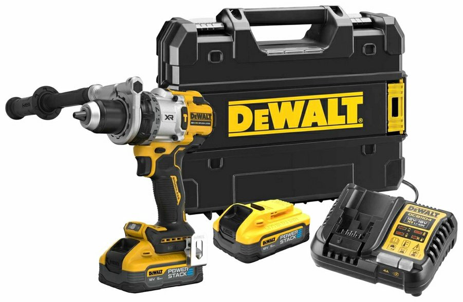 DeWALT дрель-шуруповерт DCD1007H2T-QW 18 В купить,NaN
