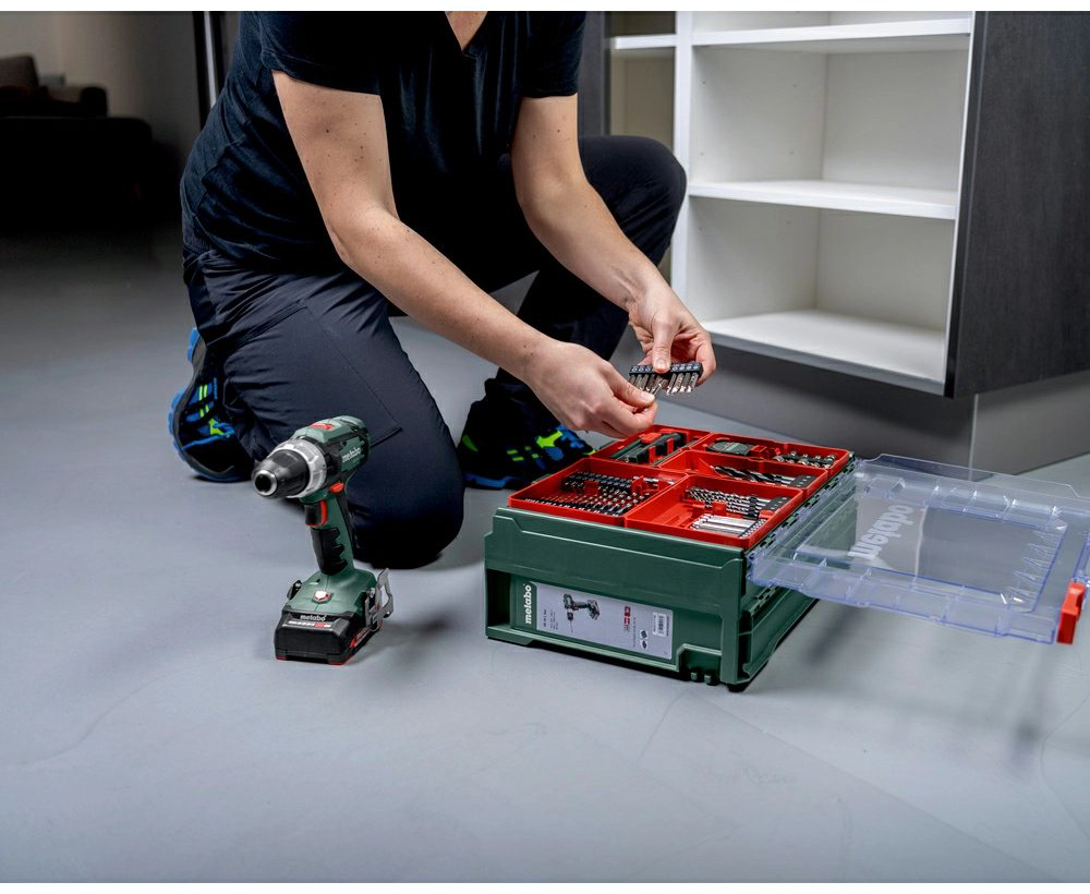 Metabo дрель-шуруповерт SB 18 Set Mobile Workshop (602245710) 18 В купить,NaN