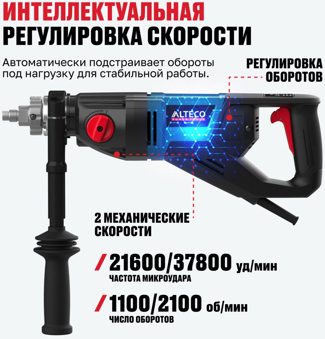 ALTECO дрель для алмазного бурения DD 21-150 GIK 93547 купить,NaN