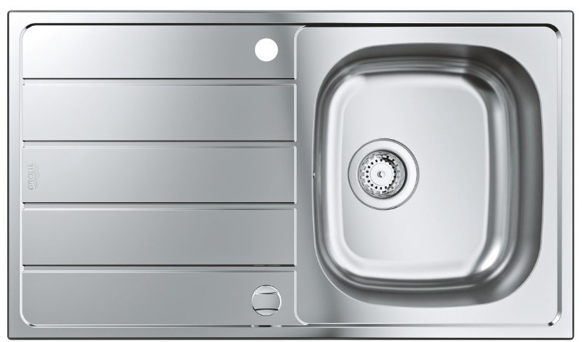 Кухонная мойка Grohe K200 31552SD1 86х50х17.5 см, сталь, тон серебристый купить,NaN