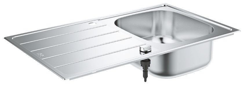 Кухонная мойка Grohe K200 31552SD1 86х50х17.5 см, сталь, тон серебристый купить,NaN