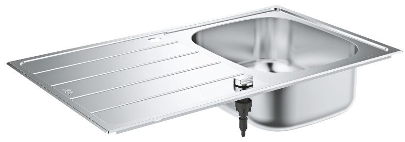 Кухонная мойка Grohe K200 31552SD1 86х50х17.5 см, сталь, тон серебристый купить,NaN