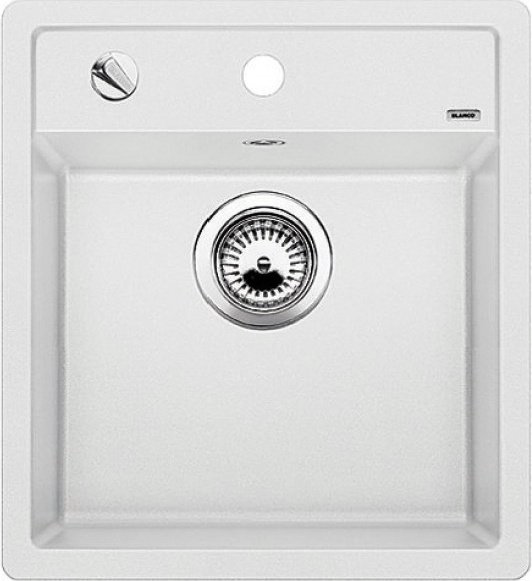 Кухонная мойка Blanco Dalago 45 51х46.5х19 см, искусственный гранит, тон белый купить,NaN
