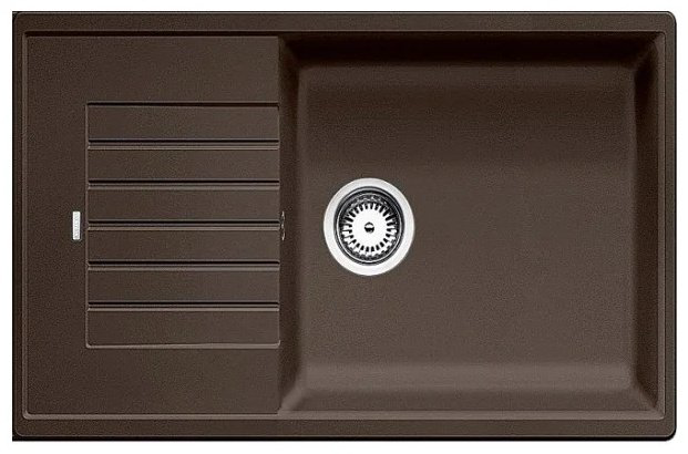Кухонная мойка Blanco Zia XL 6S Compact 78х50х20 см, искусственный гранит, тон кофе купить,219226