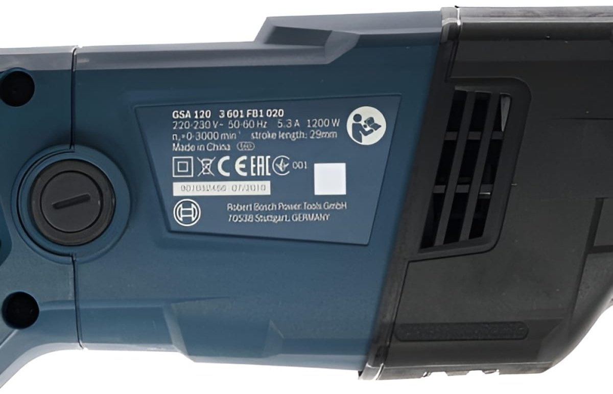 Сабельная пила Bosch GSA 120 06016B1020 купить,NaN
