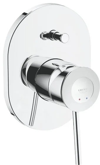 Смеситель для ванны с душем Grohe BauClassic 29047000, однозахватный купить,NaN