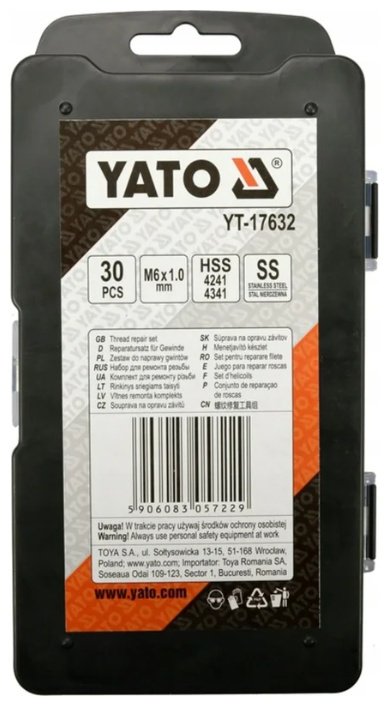 Набор инструментов универсальный 30 в 1 YATO YT-17632 купить,NaN