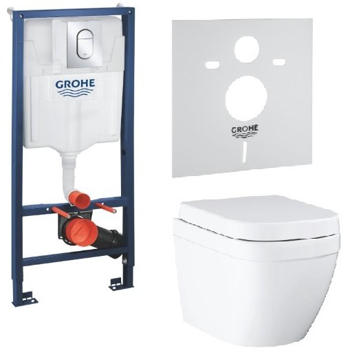 Grohe унитаз с инсталляцией 36501000, санфарфор купить,NaN