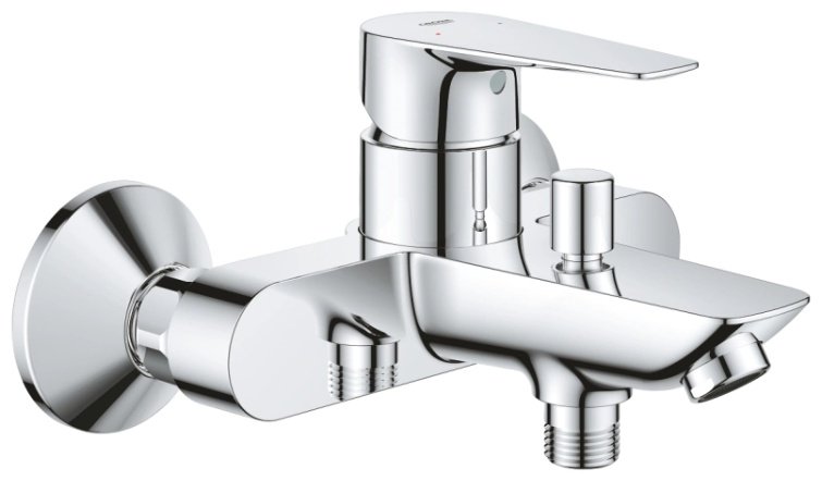 Комплект смесителей Grohe Набор 3в1 BauEdge, латунь, цвет серебристый купить,NaN