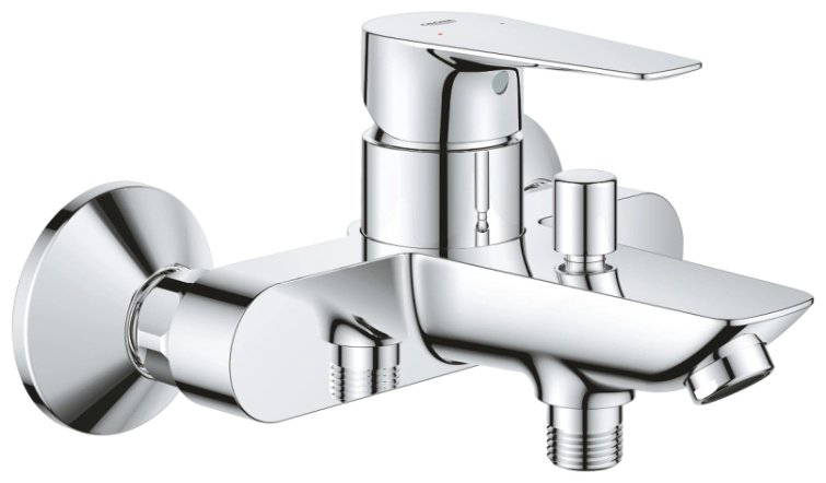 Комплект смесителей Grohe Набор 3в1 BauEdge, латунь, цвет серебристый купить,NaN