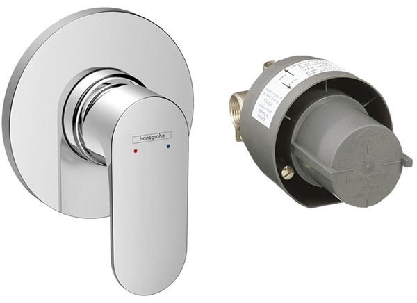 Смеситель для душа Hansgrohe Rebris S 72648000, однозахватный купить,NaN