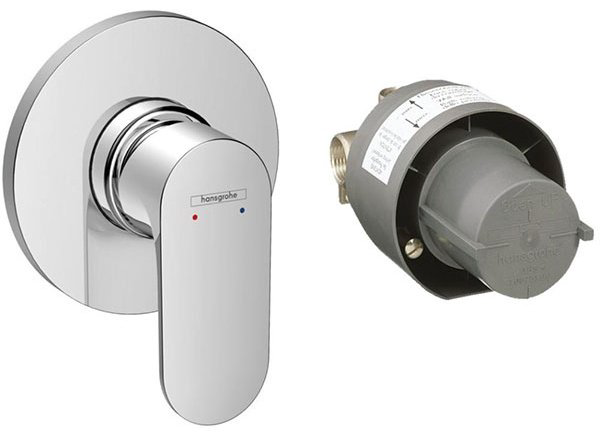 Смеситель для душа Hansgrohe Rebris S 72648000, однозахватный купить,NaN