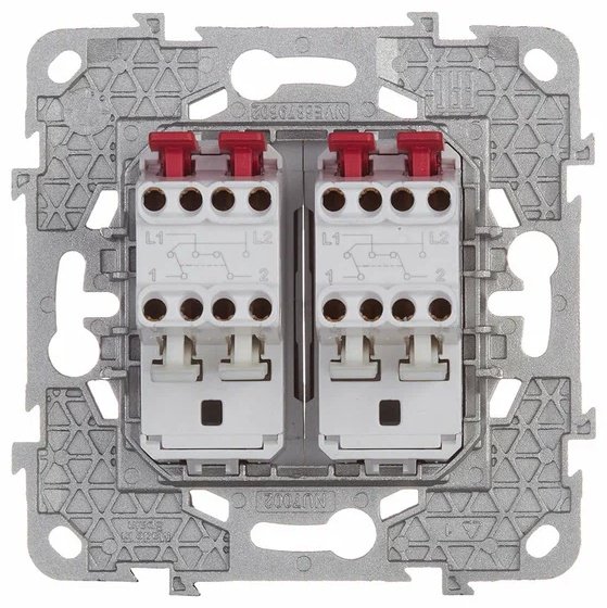 Выключатель клавишный Schneider Electric UNICA NEW NU521518, белый