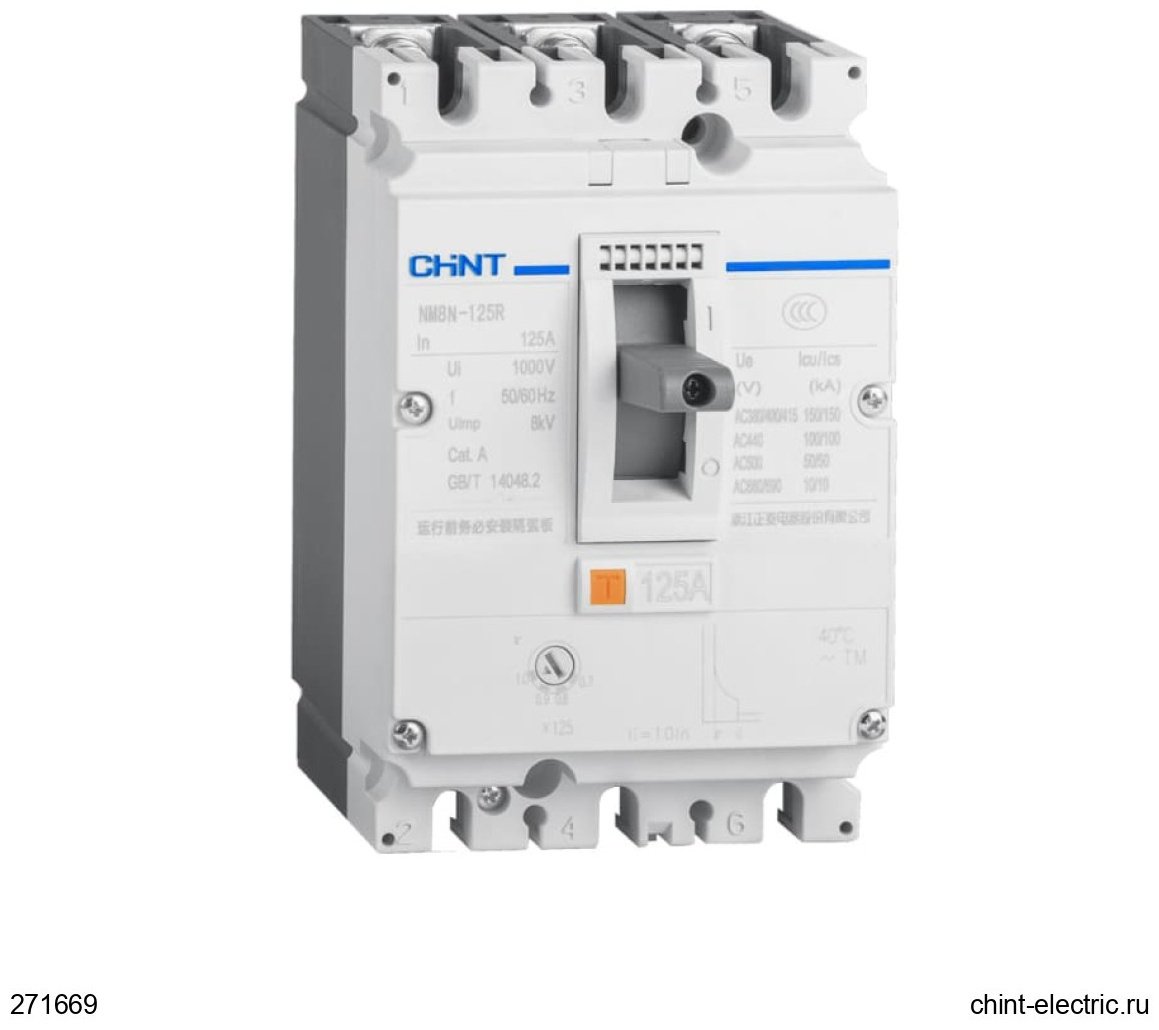 CHINT автоматический выключатель NXM-1000S/3Р 1000A 50кА купить,NaN