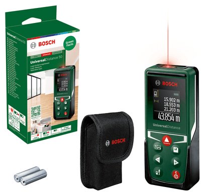 Лазерный дальномер Bosch 0603672801, дальность до 50 м купить,NaN