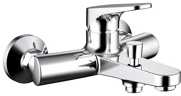 Смеситель для ванны BRAVAT Eler F6191238CP-01, латунь, цвет хром купить,NaN
