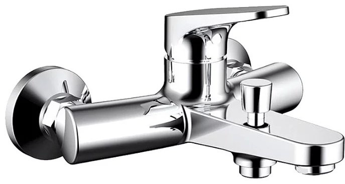 Смеситель для ванны BRAVAT Eler F6191238CP-01, латунь, цвет хром купить,NaN