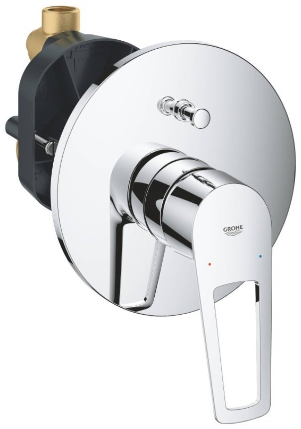 Смеситель для ванны Grohe BauLoop 29081001, однозахватный купить,103000