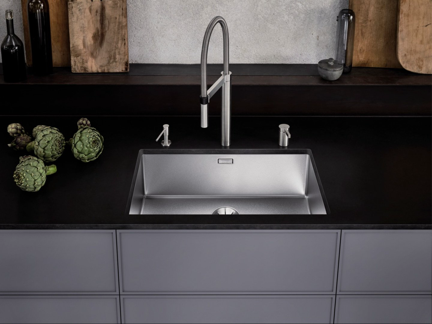 Кухонная мойка Blanco Claron 700-U Durinox 74х44х19 см, нержавеющая сталь, тон серый металлик купить,NaN