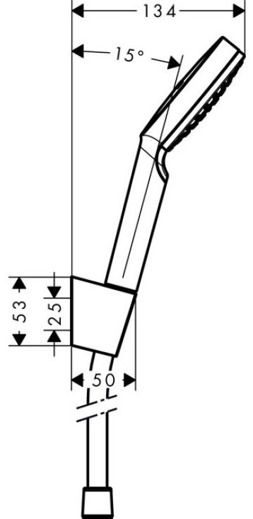 HansGrohe душевой набор (гарнитур) Crometta 1jet HG26690400 купить,NaN