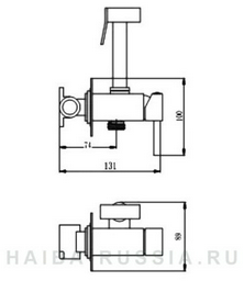 Haiba гигиенический душ HB5512-7