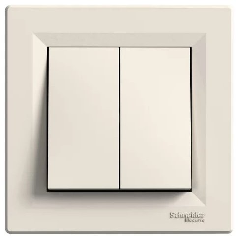 Выключатель клавишный Schneider Electric EPH0600123, кремовый