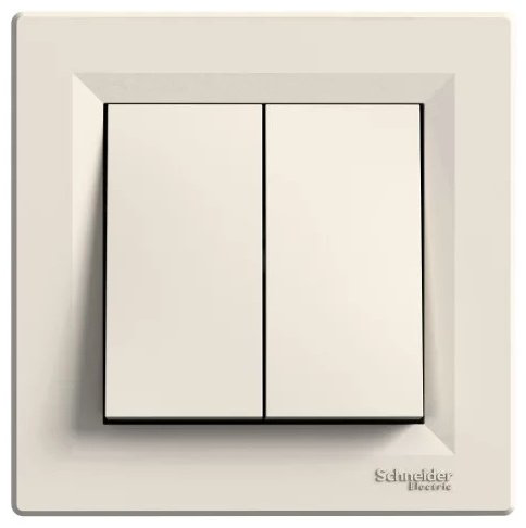 Выключатель клавишный Schneider Electric EPH0600123, кремовый