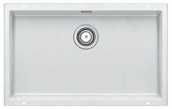 Кухонная мойка Blanco Subline 700-U 73х46х19 см, искусственный гранит, тон белый купить,301949