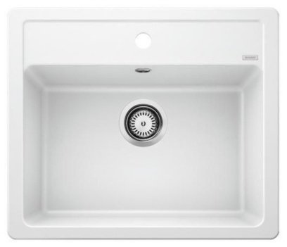 Кухонная мойка Blanco Legra 6 58.5х50х19 см, искусственный гранит, тон белый купить,210952