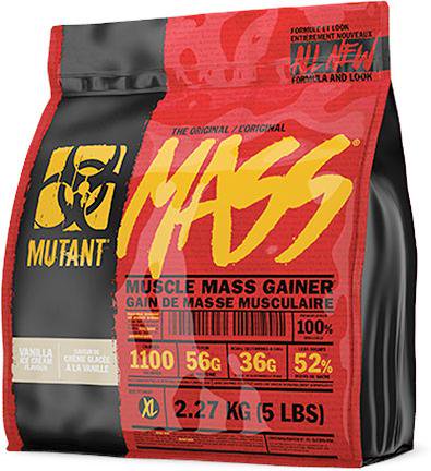 Гейнер Mutant Mass ваниль 5lbs 2270гр