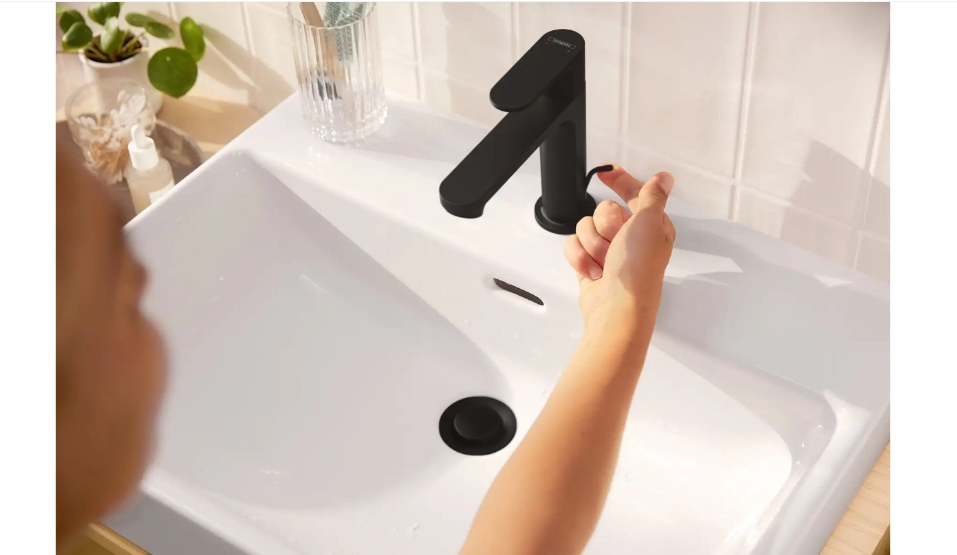 Смеситель для раковины (умывальника) Hansgrohe Rebris S 72517670, однозахватный купить,NaN