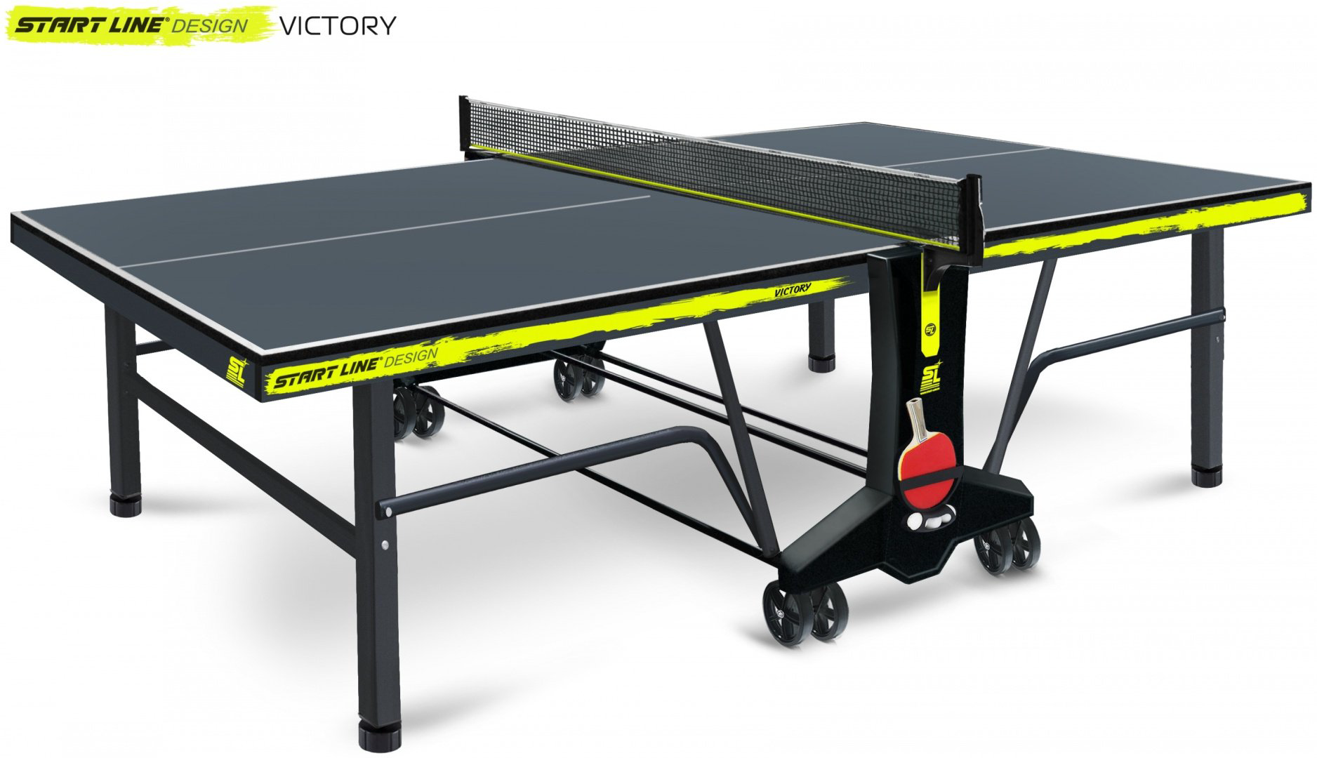 Теннисный стол Стол теннисный Start Line Victory Design GRAPHITE 60601 купить,473453