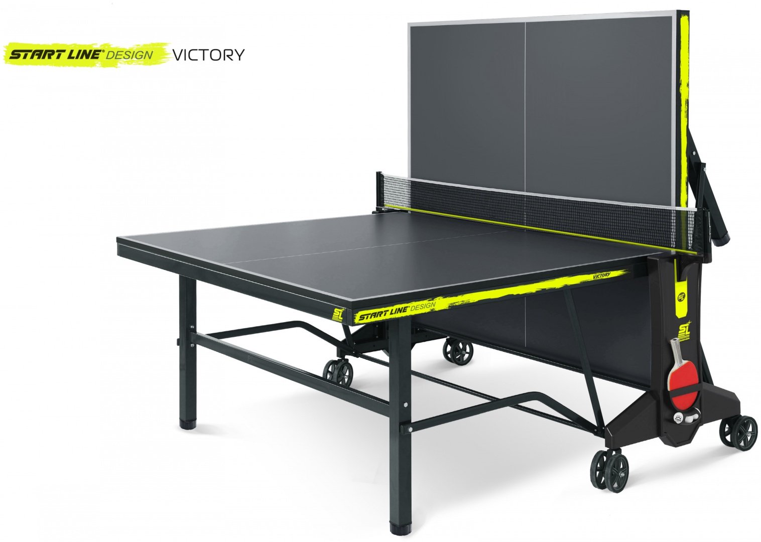 Теннисный стол Стол теннисный Start Line Victory Design GRAPHITE 60601