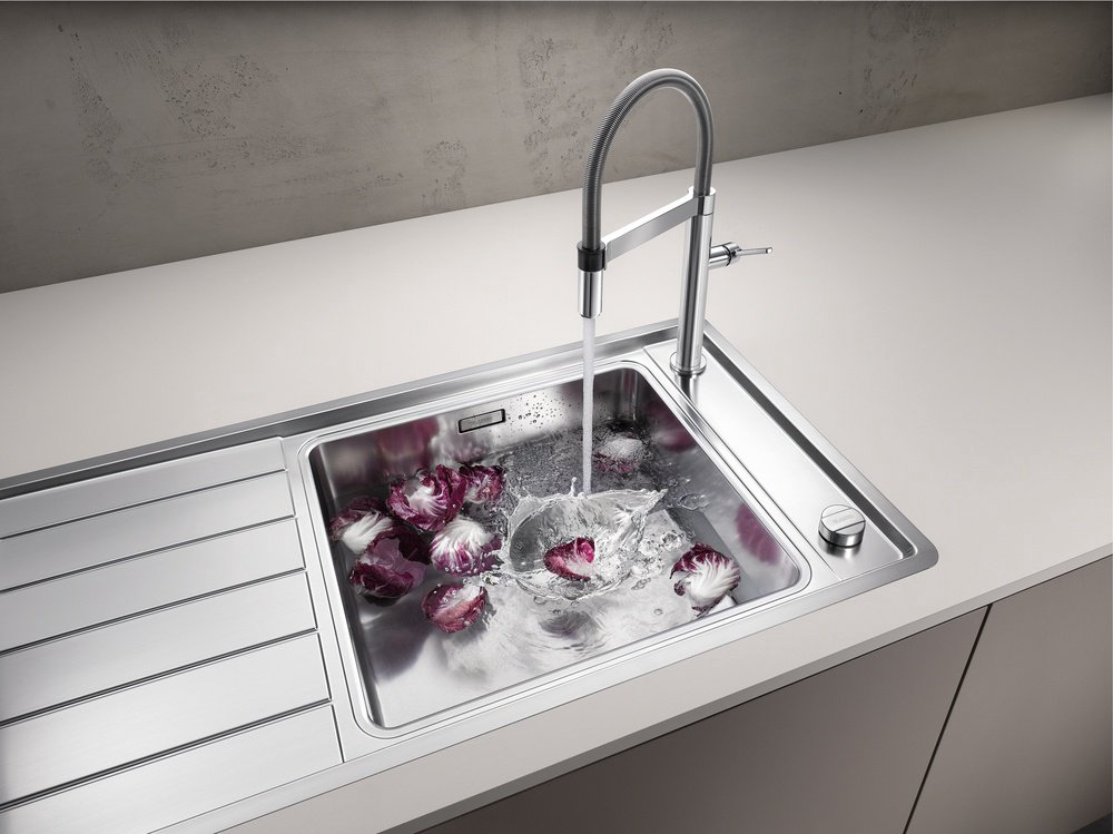 Смеситель для кухни Blanco Culina-S mini, нержавеющая сталь, цвет стальной купить,326760