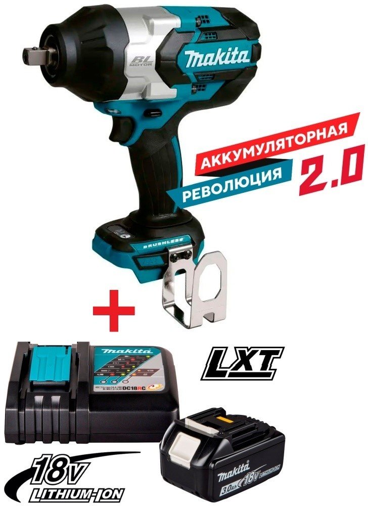 Makita гайковерт DTW1004Z(R) 18 В купить,268820