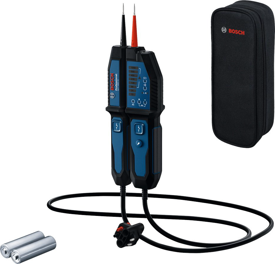 Тестер напряжения Bosch GVT 1000-15 Professional, 0601077800 купить,50200